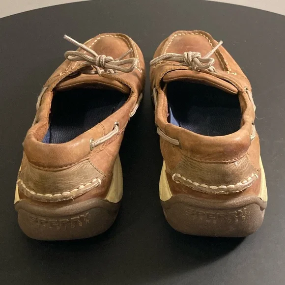 Sperry Top-Sider Men's Billfish Ultralite Boat Shoe Dark Tan Size 10.5 - Picture 4 of 8